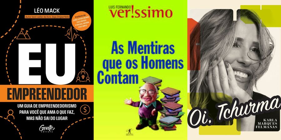 Novidades da semana na Lista de Mais Vendidos do PublishNews
