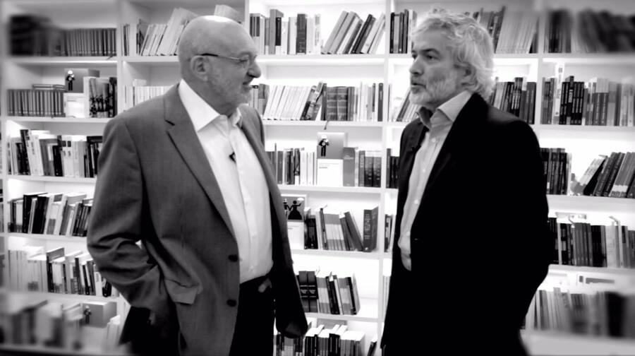 Pedro Herz e Alexandre Martins Fontes em foto de 2015 | © Arquivo pessoal