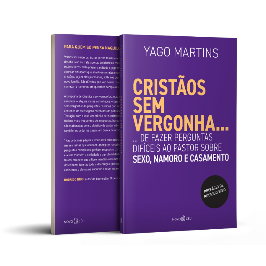 Novo livro de Yago Martins sai pelo selo Novo Céu, da Ediouro