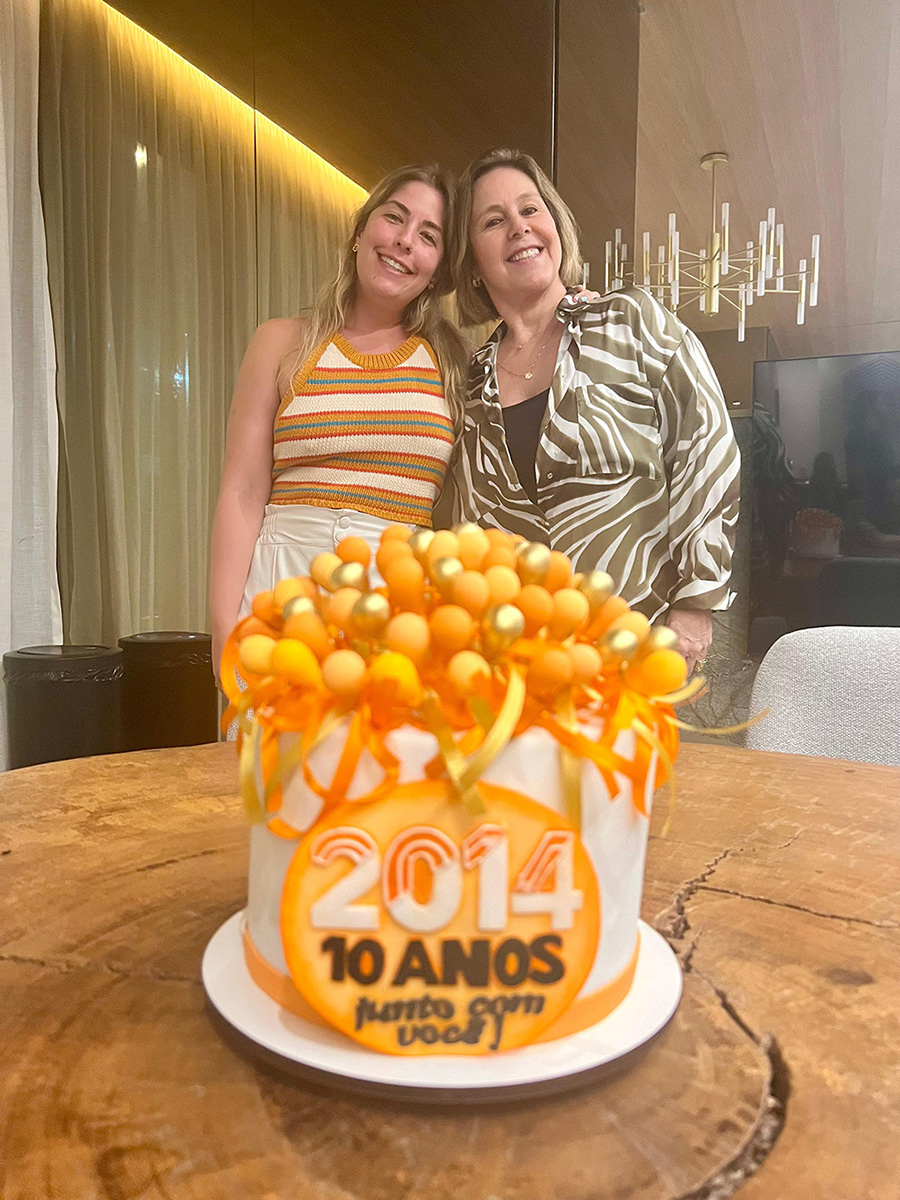 Gisele e Juliana Aga