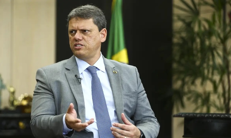 Governador Tarcísio | © Marcelo Camargo / Agência Brasil