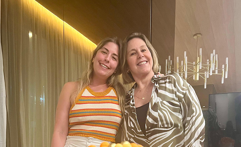 Gisele e Juliana Aga