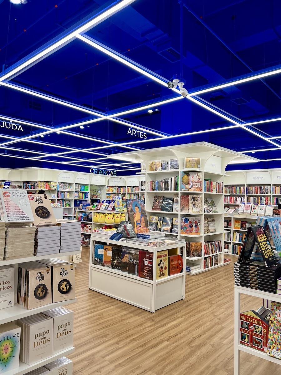Nova loja da Livraria da Vila vai seguir o modelo arquitetônica de outras unidades | © Livraria da Vila
