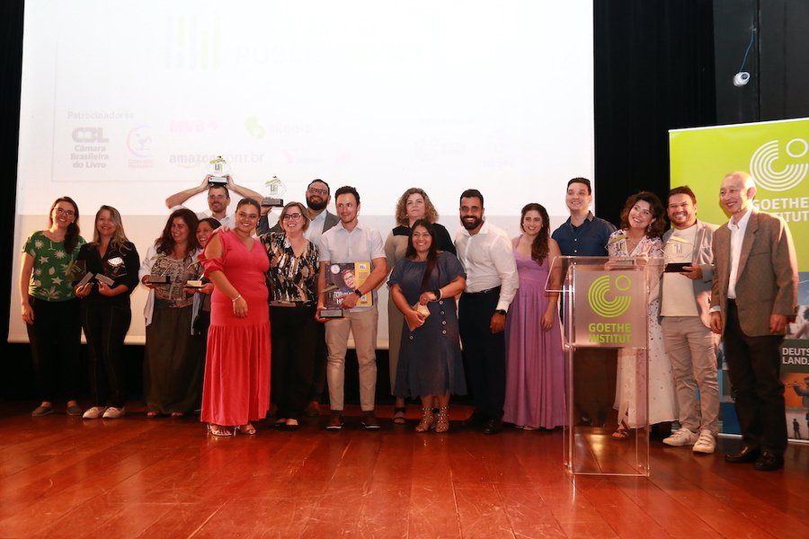 Parte dos vencedores do Prêmio PublishNews 2024! © Jedson Santos