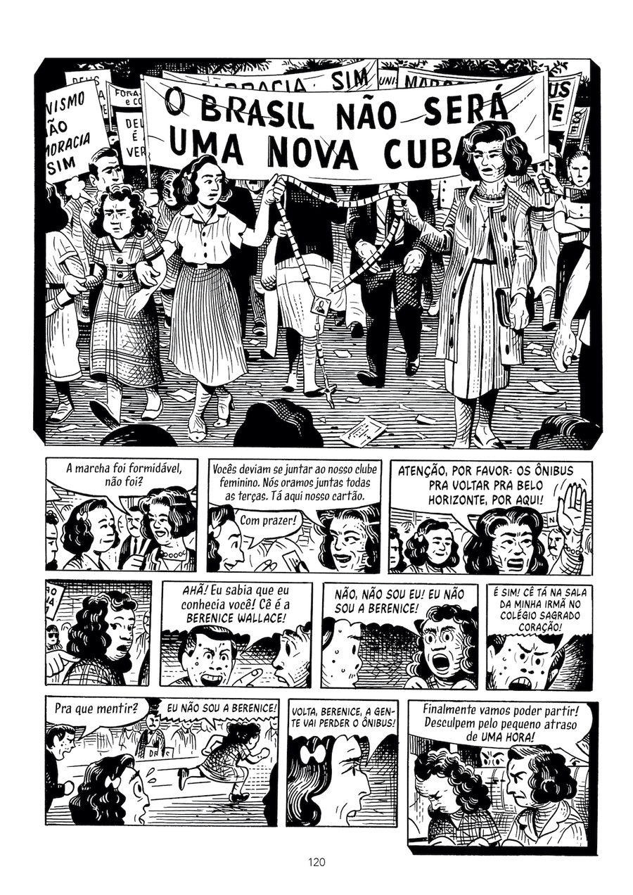 Página da HQ 'Chumbo', publicada no Brasil pela Nemo | © Grupo Autêntica