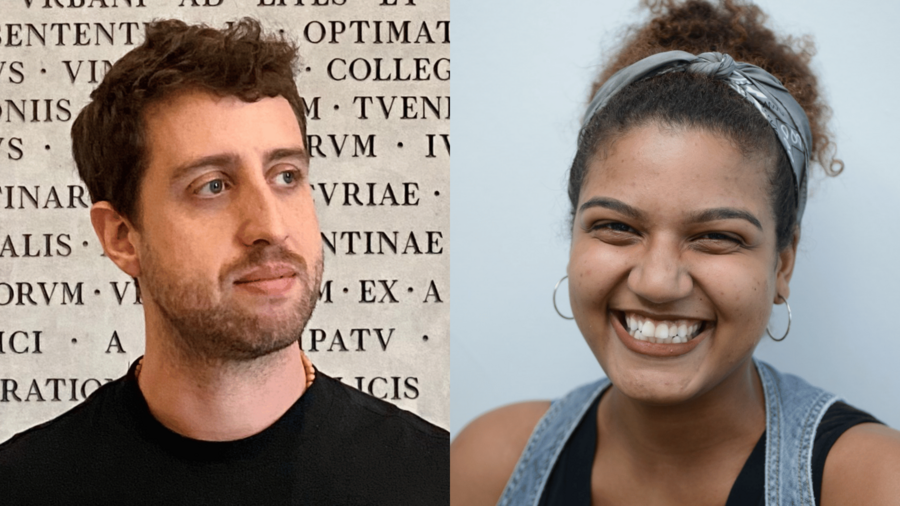 Lucas de Sena, agora na Rocco, e Mayra Bragança, agora na HarperCollins | © Arquivos pessoais