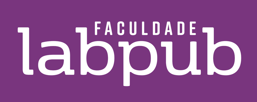 Nova logo da agora Faculdade LabPub | © LabPub