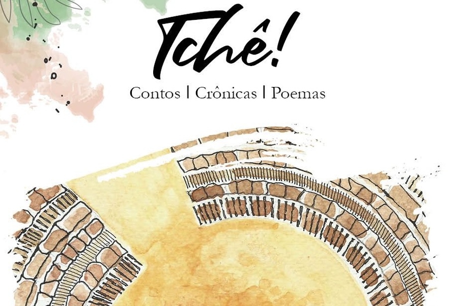 Detalhe da capa da antologia 'Tchê!' | © Divulgação