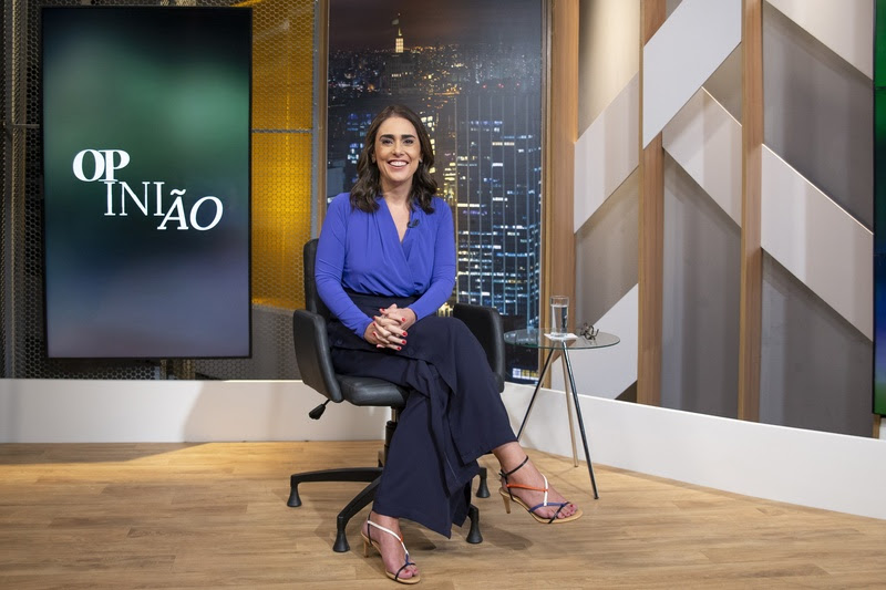 Rita Lisauskas, apresentadora do 'Opinião' | © Nadja Kouchi Rita Lisauskas, apresentadora do 'Opinião' | © Nadja Kouchi