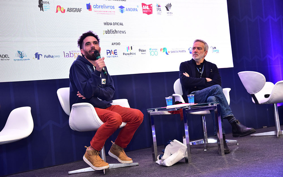 Guido Cervetti e Alexandre Martins Fontes no 3º EELDG | © CBL