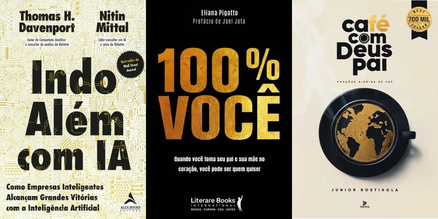 As novidades da semana e o líder da Lista de Mais Vendidos do PublishNews
