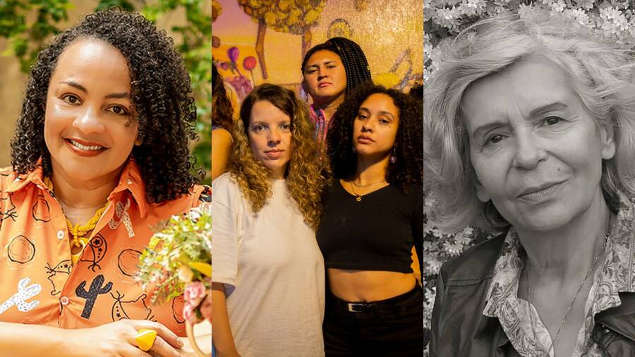 Izabel Nascimento, Slam das Minas e Alice Ruiz estão entre as convidadas | © Itaú Cultural Izabel Nascimento, Slam das Minas e Alice Ruiz estão entre as convidadas | © Itaú Cultural