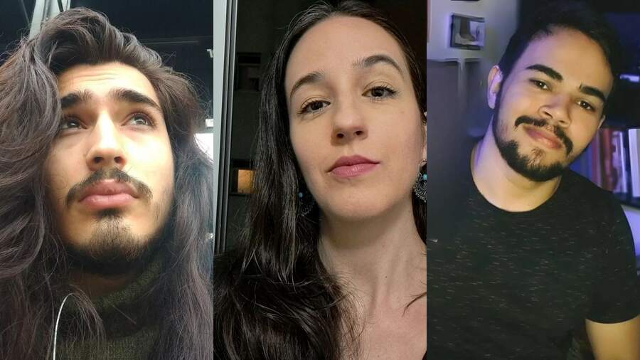 Guilherme Mangrich, Raquel Setz e Waleks Rodrigues Santos | © Graviola Digital