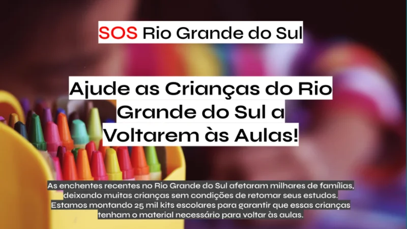 Campanha vai arrecadar livros para o Rio Grande do Sul | © Beyond, Movimento Global de Apoio à Adaptação Climática