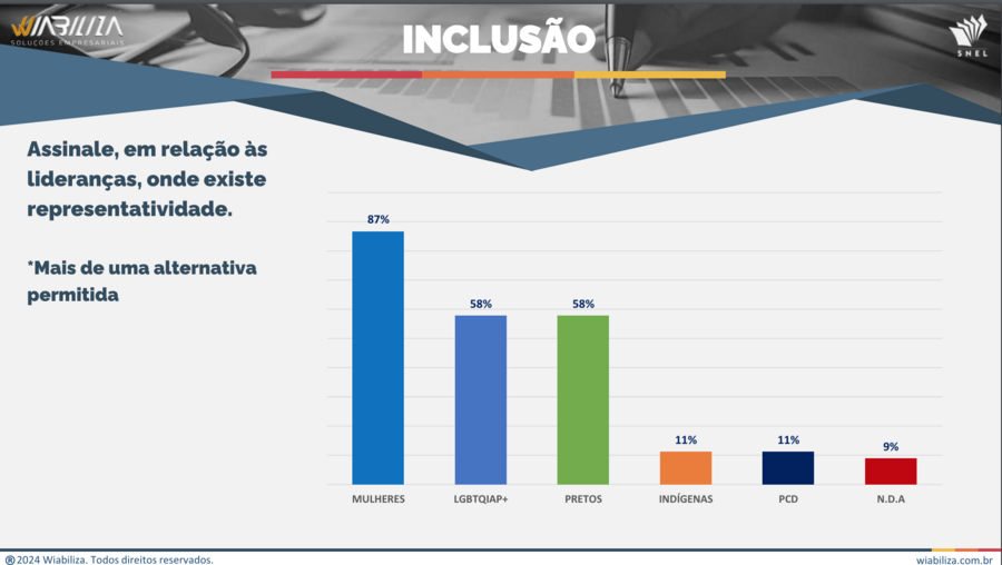Inclusão e lideranças | © Wiabiliza / SNEL Inclusão e lideranças | © Wiabiliza / SNEL