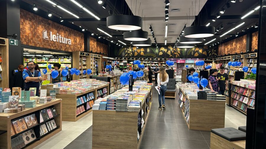 Nova unidade da Livraria Leitura começou a funcionar na quinta (11), em Uberlândia | © Divulgação