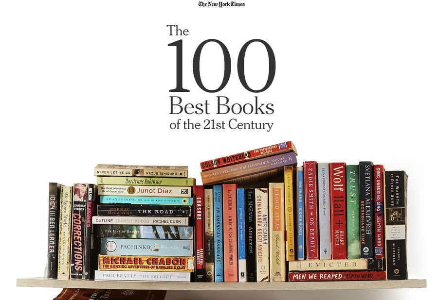 Dos 100 livros citados pelo jornal, 69 foram publicados no Brasil | © Reprodução The New York Times