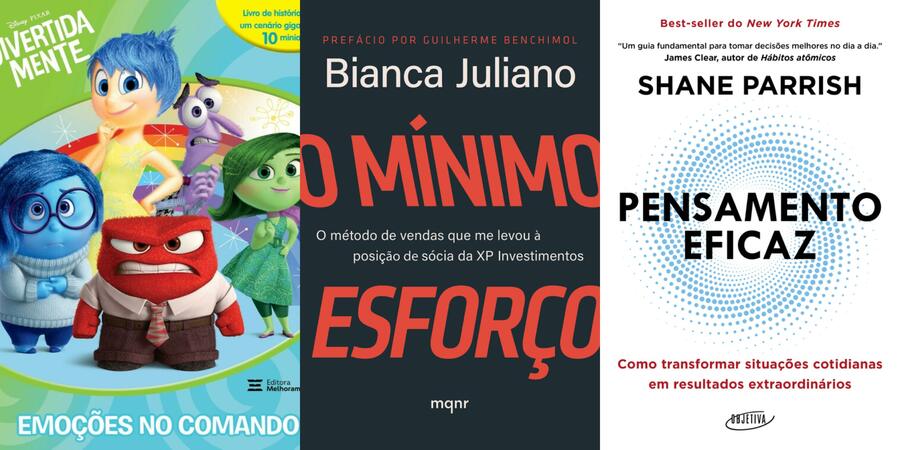 Novidades da semana na Lista de Mais Vendidos do PublishNews