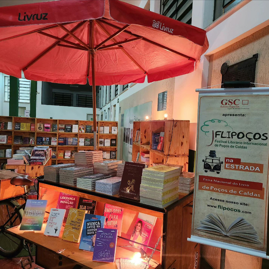 Livraria Flipoços no HT está de volta em 2024 | © Flipoços Livraria Flipoços no HT está de volta em 2024 | © Flipoços