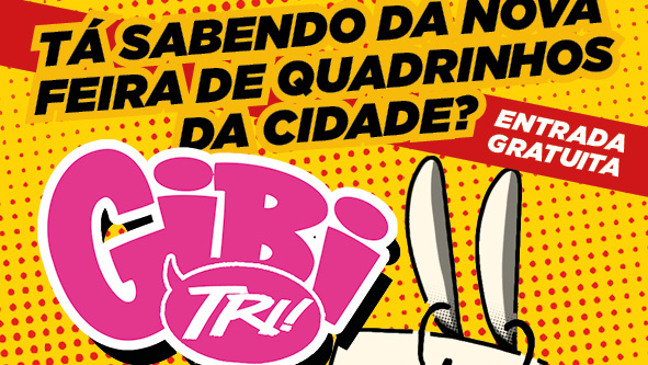 Flyer da Gibitri, nova feira de quadrinhos em Porto Alegre | © Gibitri