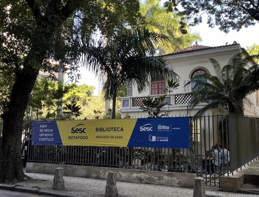 Biblioteca Machado de Assis abre as portas com um acervo renovado que já conta com 5 mil obras | © Alerrandre Barros