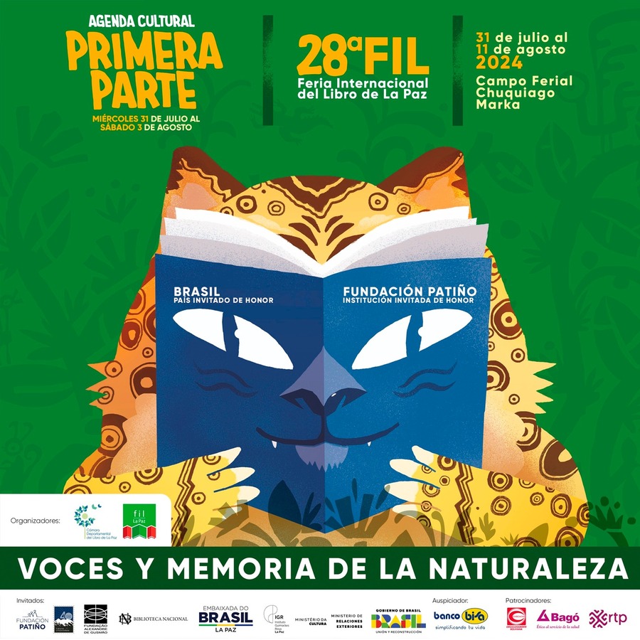 Cartaz da Feira do Livro de La Paz 2024 | © FIL