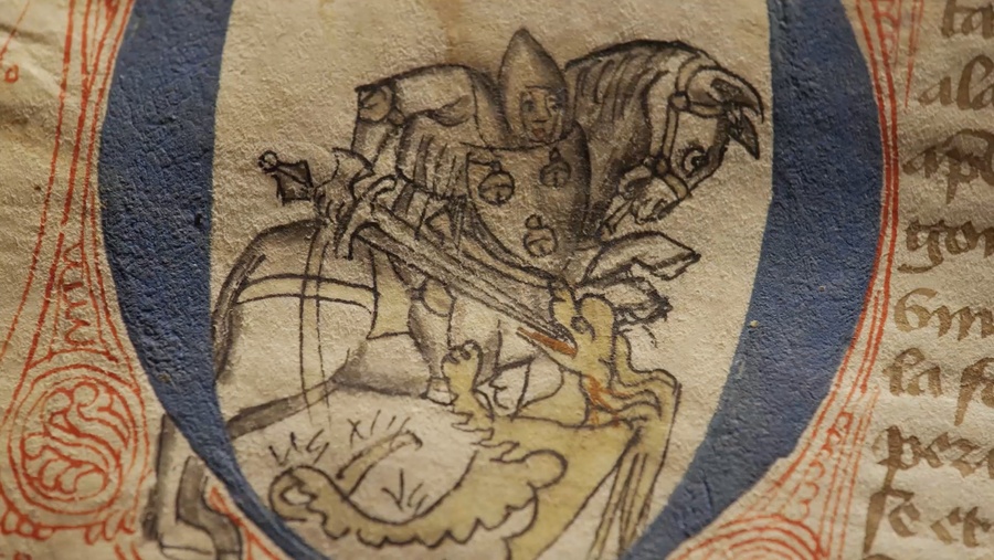 Imagem de um dos manuscritos encontrados por Emanuele Arioli em suas pesquisas na Europa | © Arte