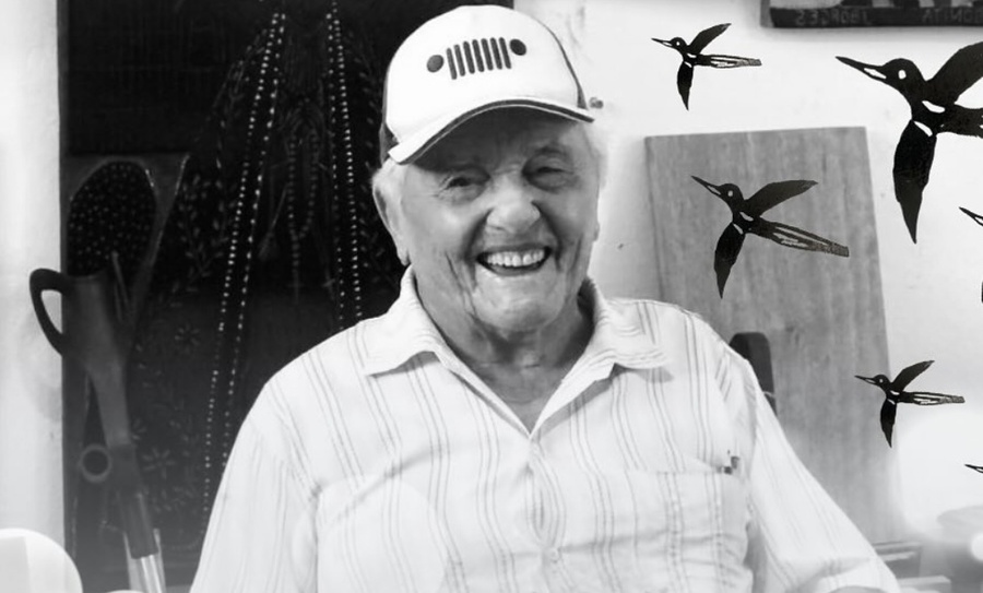 Xilogravurista e poeta José Francisco Borges faleceu de causas naturais aos 88 anos | © Instagram / @memorialjborges