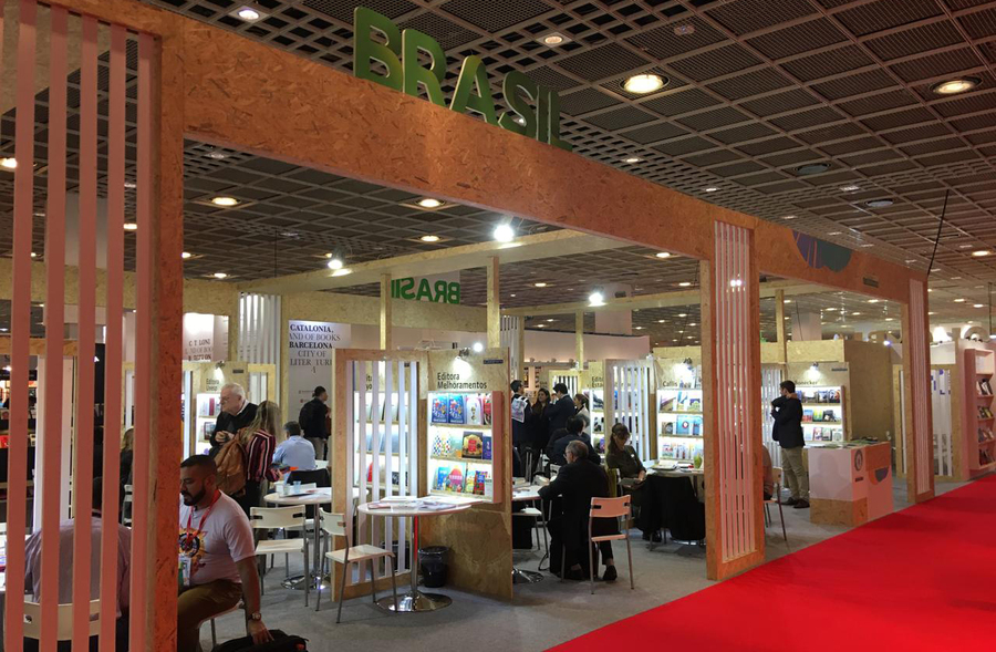 Estande do Brasil na Feira do Livro de Frankfurt 2019 | © Talita Facchini Estande do Brasil na Feira do Livro de Frankfurt 2019 | © Talita Facchini