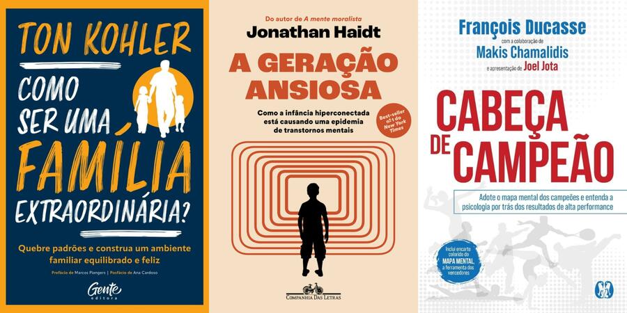 Novidades da semana na Lista de Mais Vendidos do PublishNews | © Gente, Companhia das Letras, Citadel Novidades da semana na Lista de Mais Vendidos do PublishNews | © Gente, Companhia das Letras, Citadel