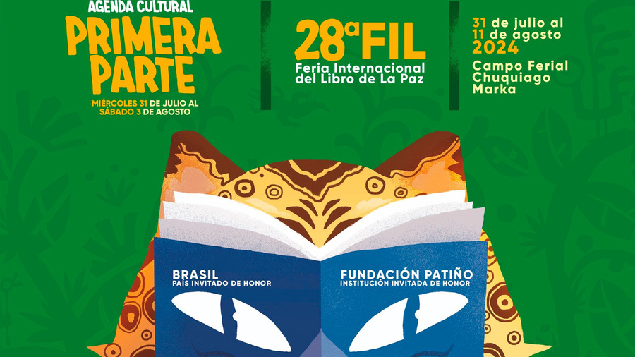 Cartaz da Feira do Livro de La Paz 2024 | © FIL
