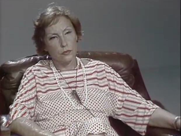 Frame da última entrevista de Clarice Lispector | © TV Cultura Frame da última entrevista de Clarice Lispector | © TV Cultura
