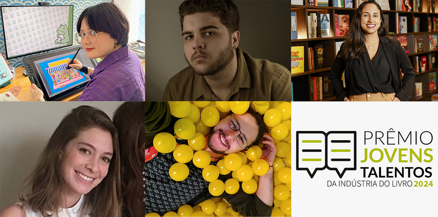 Os finalistas do Prêmio Jovens Talentos 2024 | © PublishNews