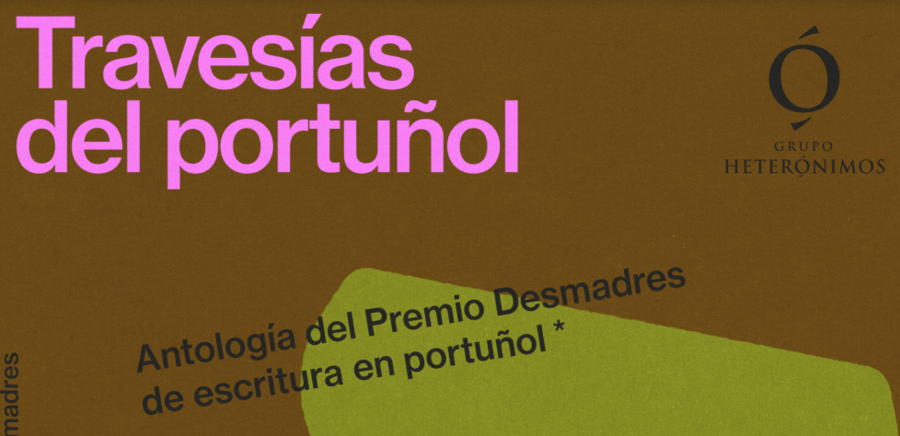 Detalhe da capa da antologia resultante do Premio Desmadres