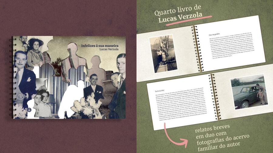 Editora Incompleta e Ria Livraria fazem o lançamento de 'Infelizes à sua maneira' | © Incompleta