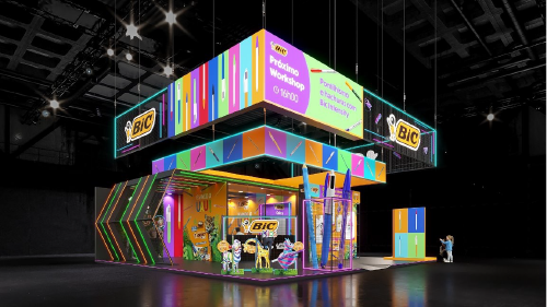 Espaço BIC na Bienal do Livro de São Paulo 2024 | © Divulgação/ Foto ilustrativa