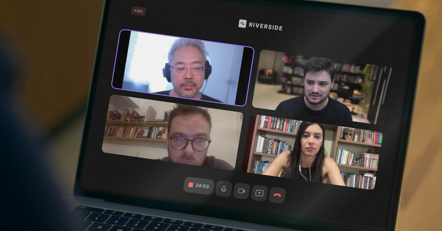 Print da gravação do Podcast do PublishNews com Felipe Neto; programa vai ao ar dia 30/09