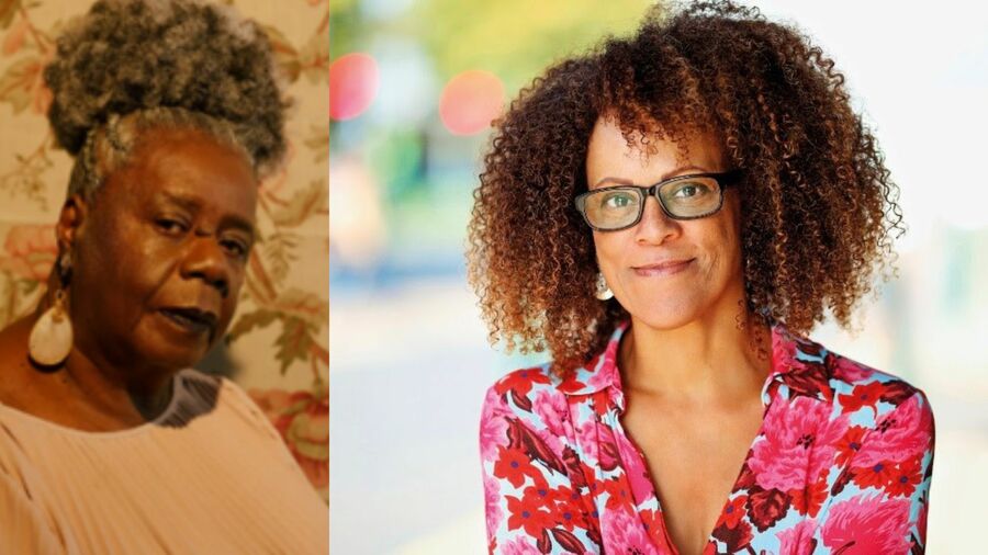 Conceição Evaristo e Bernardine Evaristo | Juh / Jennie Scott / Flup Conceição Evaristo e Bernardine Evaristo | Juh / Jennie Scott / Flup