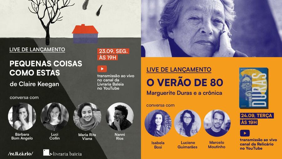 Lançamentos da semana da Relicário Lançamentos da semana da Relicário