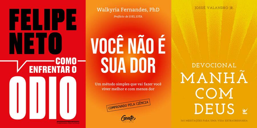 Novidades da semana na Lista de Mais Vendidos do PublishNews