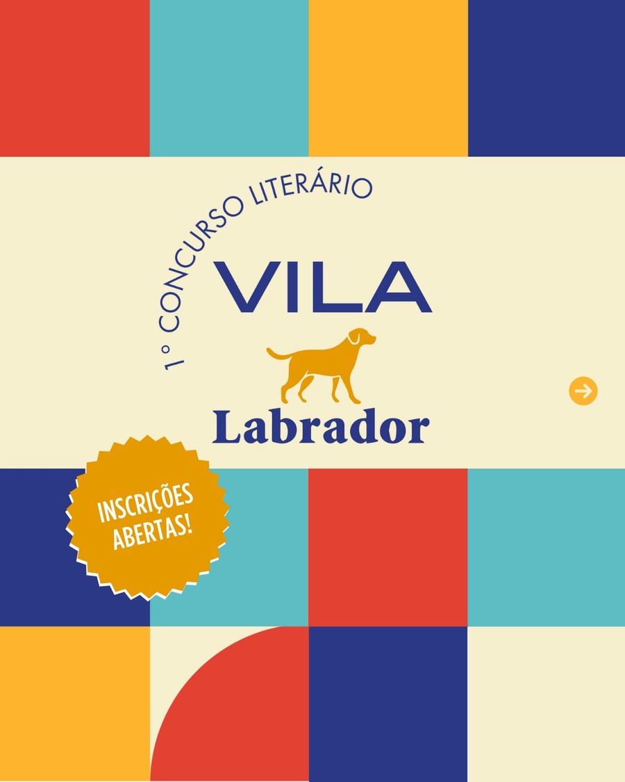 Novo concurso literário recebe inscrições até 15 de dezembro de 2024 | © Vila/Labrador