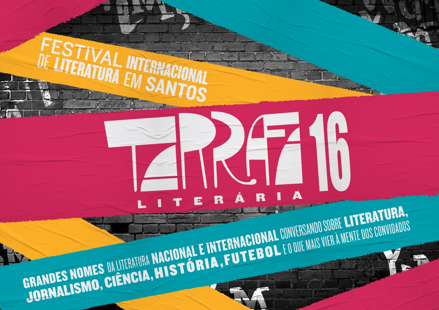 Pôster oficial da 16ª edição da Tarrafa Literária | © Divulgação