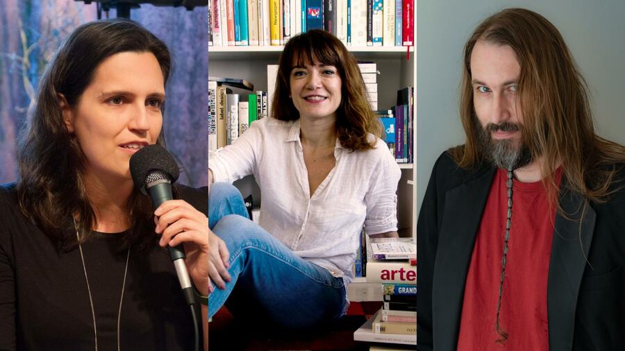 Silvia Rebello, Cibele Bustamante e Leandro Müller: fundadores da Editora Modelo | © Editora Modelo