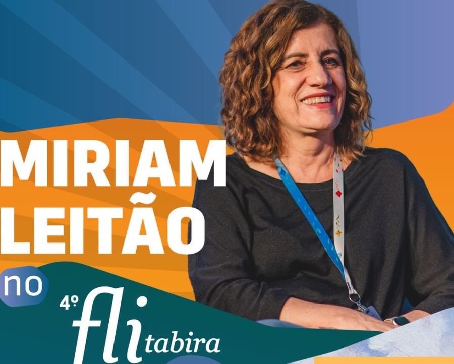 Míriam Leitão recebe Prêmio Juca Pato de Intelectual do Ano de 2024 no Flitabira | © Divulgação
