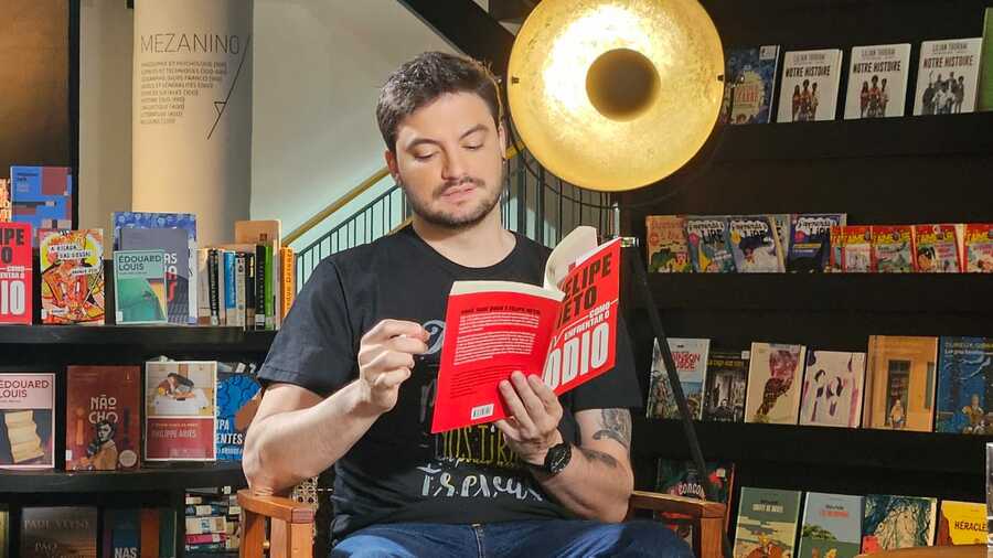 Trilha de Letras chega ao programa 150 com Felipe Neto | © Fernando Chaves/TV Brasil