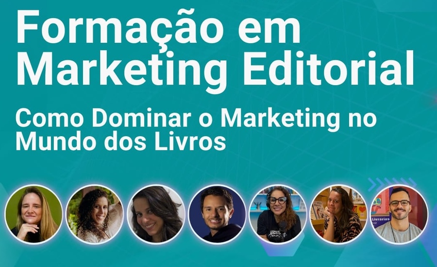 Curso 'Formação em Marketing Editorial' começa em 21 de outubro e vai até o dia 25 de novembro | © Divulgação 