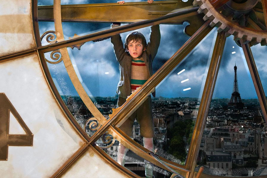 Asa Butterfield em cena de ‘A invenção de Hugo Cabret’ | © Divulgação