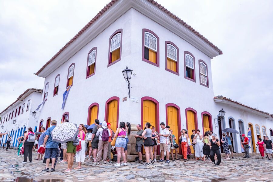 Sesc Santa Rita em Paraty (RJ), durante o dia | © Sesc