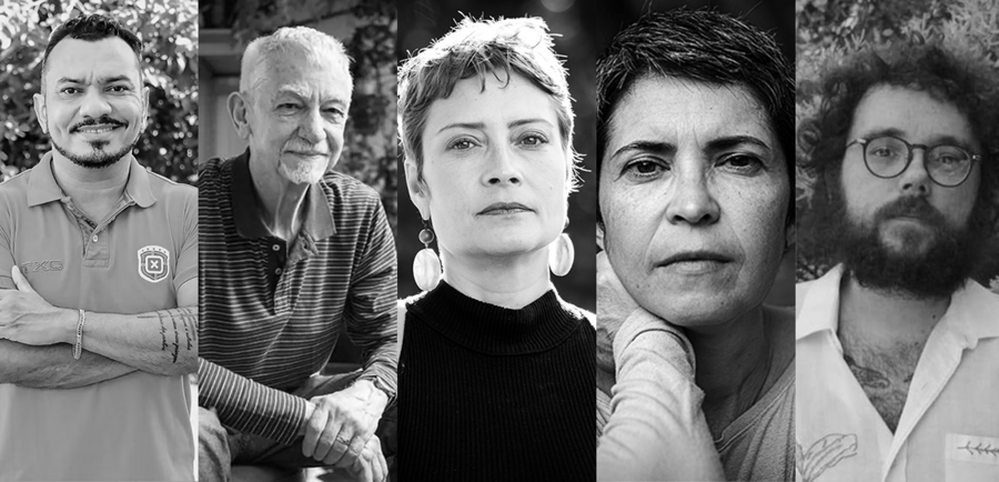 Airton, João Silvério, Juliana, Micheliny e Rodrigo
