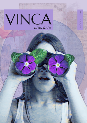 Capa da nova revista | © Vinca Literária Capa da nova revista | © Vinca Literária
